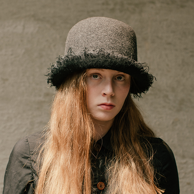 Neo-vintage bell hat  - Charcoal