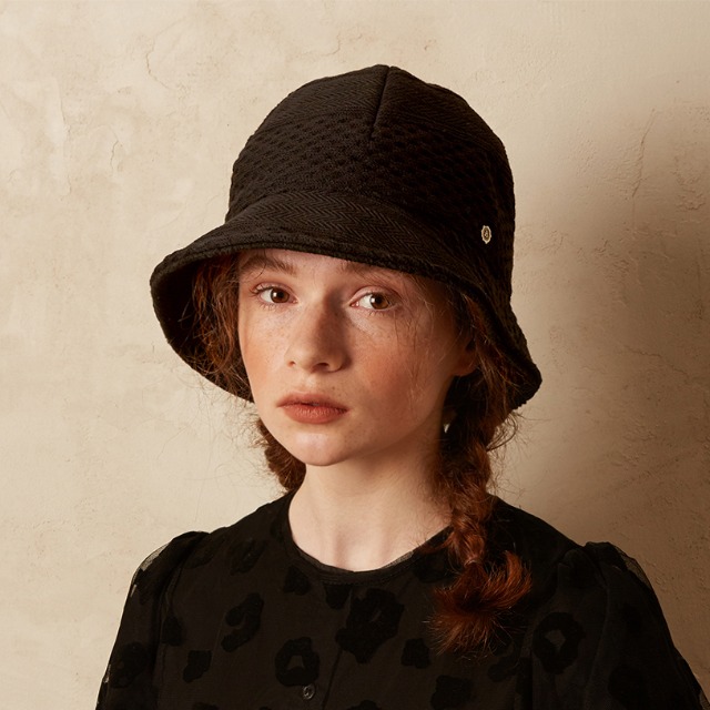 Classical Jane bell hat -Black