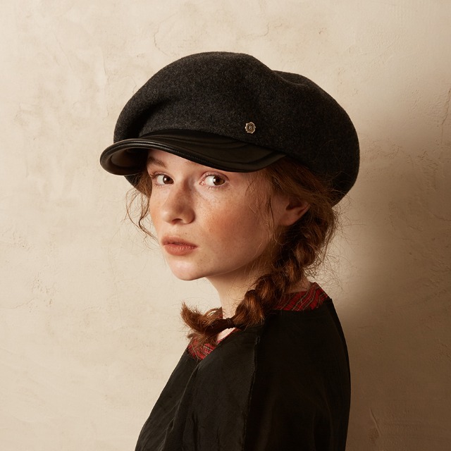 Iconic duck beret – Charcoal/Black