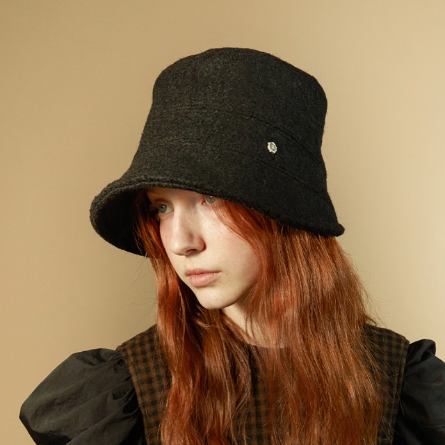 Le petit hat – Wool black