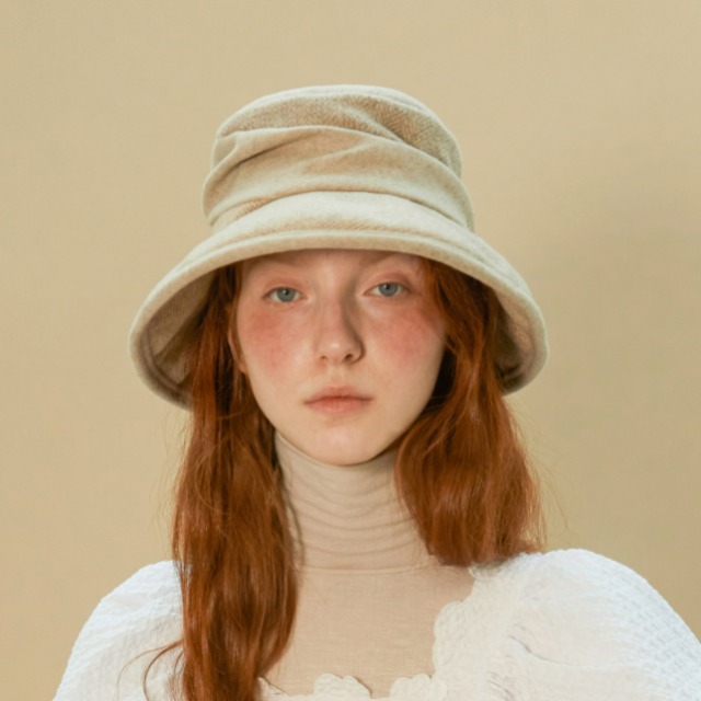Grace tone on tone hat – Mixed 3 fabrics
