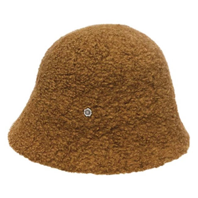 Winter Boucle Hat - Brown